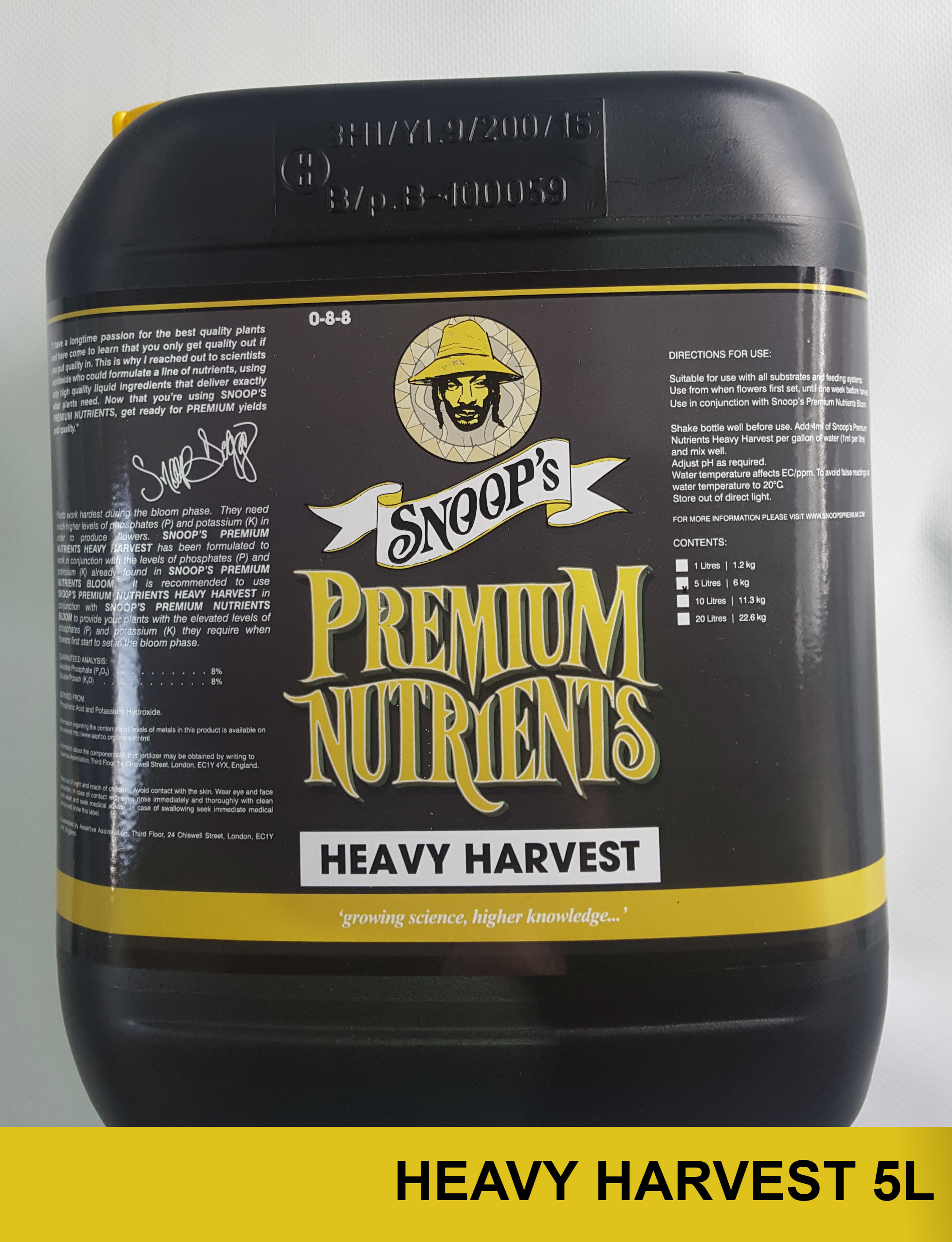 Snoop's Heavy Harvest 5L